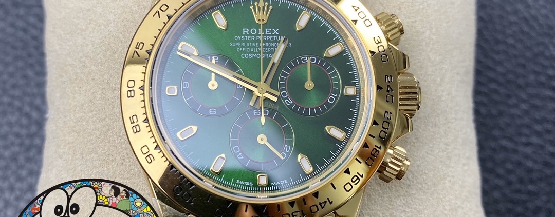 N Factory Rolex Review of the Green Gold Daytona 4130