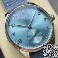 GR Factory Fake IWC Portugieser IW358402 Horizon Blue Dial – A Timeless Masterpiece