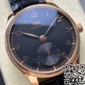 GR Factory IWC Portugieser IW358401 Black Dial Gold Case