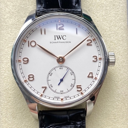 GR Factory Replicas IWC Portugieser IW358303 White Dial Gold Hands