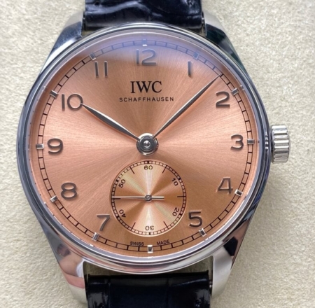 GR Factory Fake Watches IWC Portugieser IW358313 Salmon Dial – A True Masterpiece