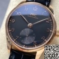 GR Factory IWC Portugieser IW358401 Black Dial Gold Case