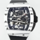 ZF Factory Replica Richard Mille RM061 Carbon Fiber Skeleton Watch