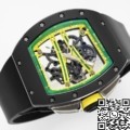 ZF Factory Replica Richard Mille RM061 Black Ceramics Black Strap