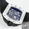 ZF Factory Replica Richard Mille RM061 Carbon Fiber Skeleton Watch