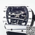 ZF Factory Replica Richard Mille RM061 Carbon Fiber Skeleton Watch