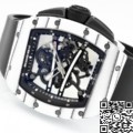 ZF Factory Replica Richard Mille RM061 Carbon Fiber Skeleton Watch